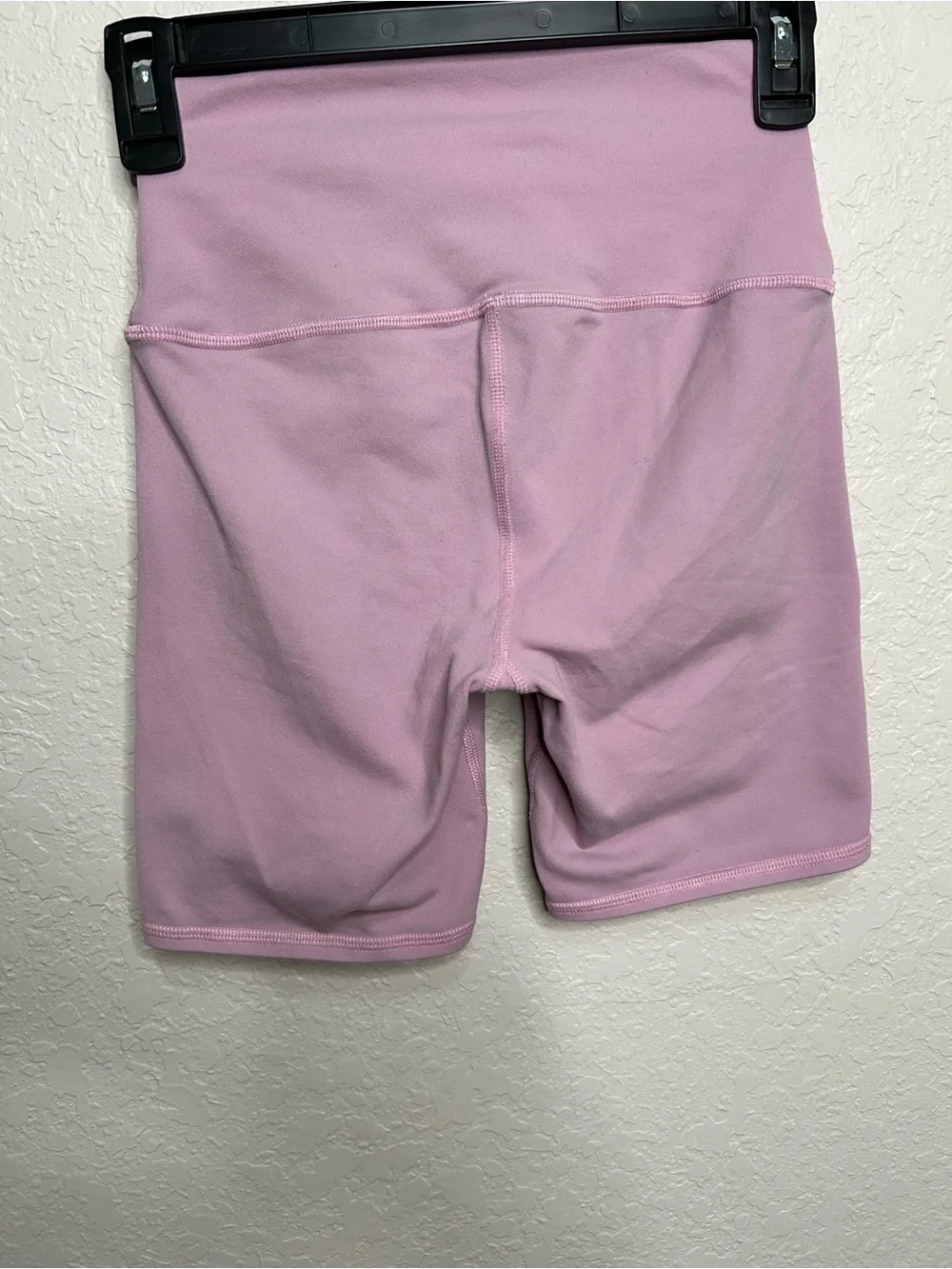 Alo Yoga High Waist Biker Shorts Pink Dusty Rose XS